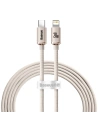 Kabel Baseus Crystal Shine Series USB-C/Lightning Power Delivery 20W 2m różowy