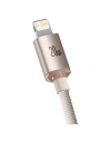 Hurtownia GSM - Kábel Baseus Crystal Shine Series USB-C/Lightning Power Delivery 20W 2m rózsaszín - BSU3640 - {ean13} - Hurt