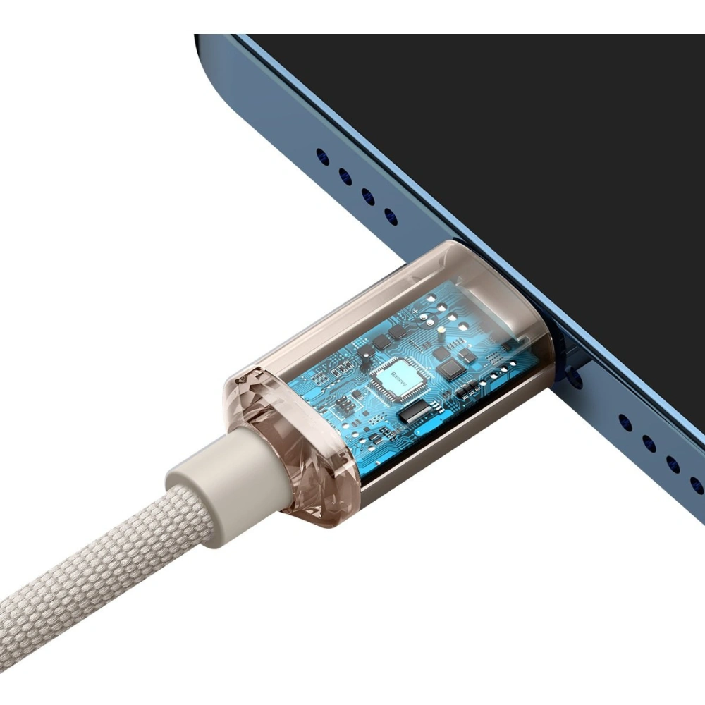 Hurtownia GSM - Kabel Baseus Crystal Shine Series USB-C/Lightning Power Delivery 20W 2m różowy - BSU3640 - {ean13} - Hurt
