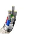 Hurtownia GSM - Kabel Baseus Crystal Shine Series USB-C/Lightning Power Delivery 20W 2m růžový - BSU3640 - {ean13} - Hurt