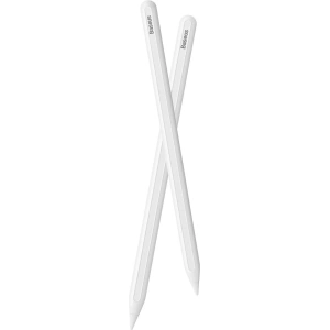 Hurtownia GSM - Aktiver Stylus Baseus + austauschbare Spitze weiß - BSU3641 - {ean13} - Hurt