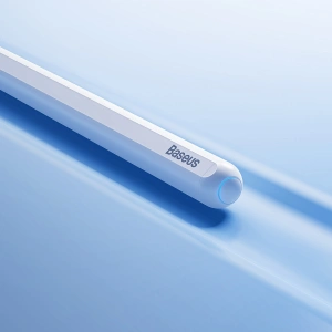Hurtownia GSM - Aktiver Stylus Baseus + austauschbare Spitze weiß - BSU3641 - {ean13} - Hurt