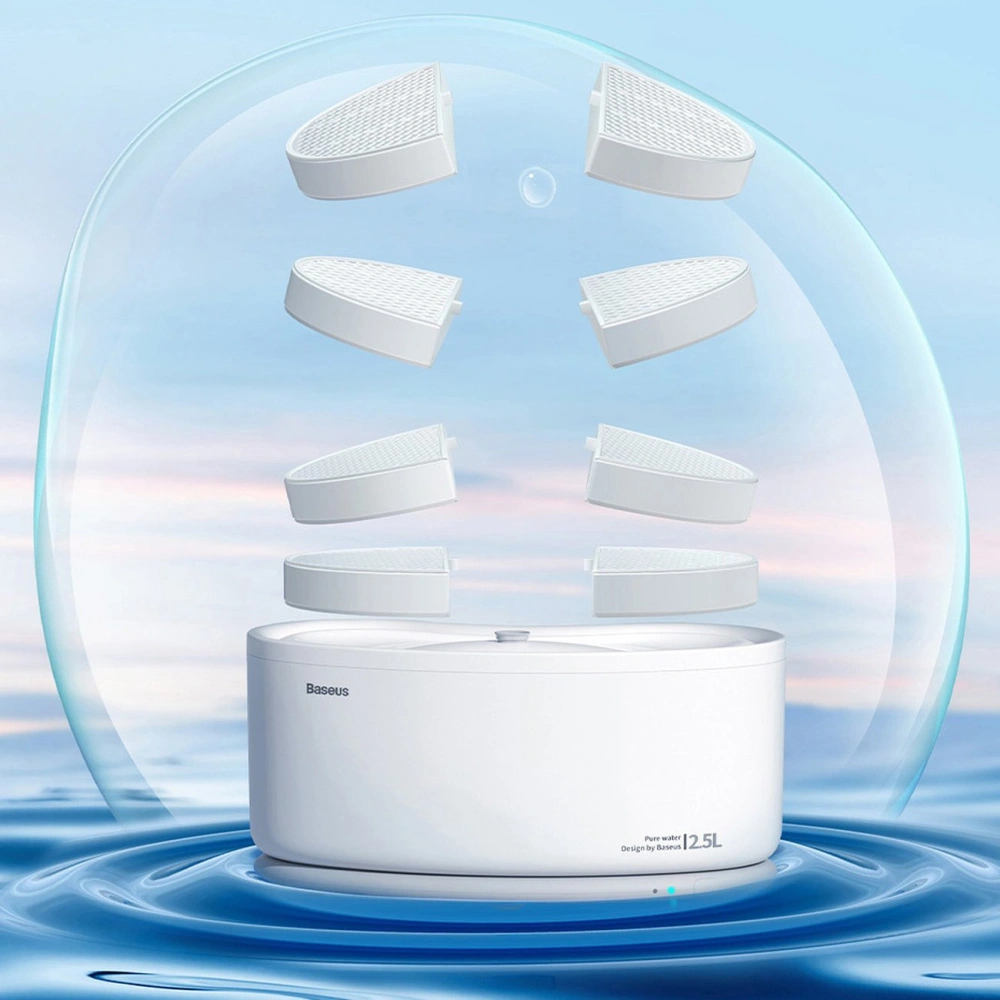 Hurtownia GSM - Wasserspenderfilterset für Haustiere Baseus weiß [8 PACK] - BSU3643 - {ean13} - Hurt