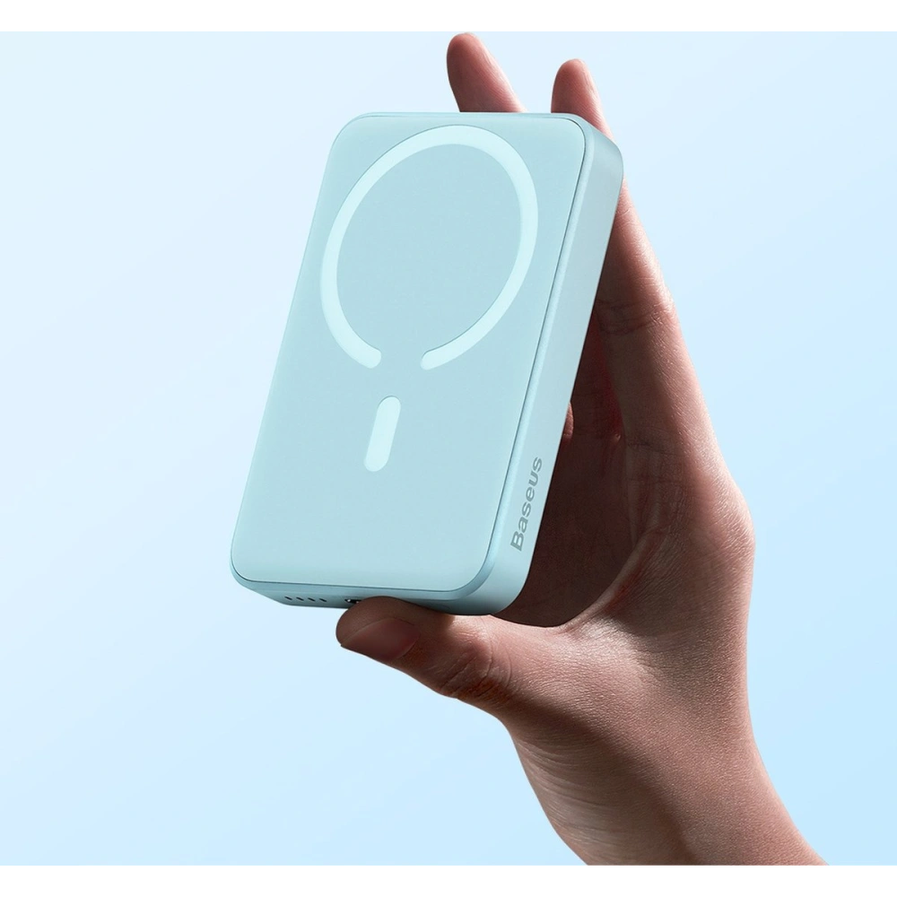 Hurtownia GSM - Powerbank Baseus Magnetic Mini 10000mAh 20W černý + kabel USB-C/USB-C 60W (20V/3A) 0,5m černý - BSU3646 - {ean13} - Hurt