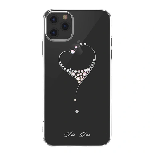 Etui Kingxbar Wish Swarovski Apple iPhone 11 Pro srebrny