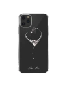 Etui Kingxbar Wish Swarovski Apple iPhone 11 Pro srebrny