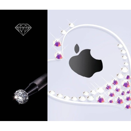 Etui Kingxbar Wish Swarovski Apple iPhone 11 Pro srebrny