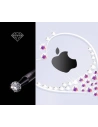 Hurtownia GSM - Etui Kingxbar Wish Swarovski Apple iPhone 11 Pro ezüst - KGX230 - {ean13} - Hurt