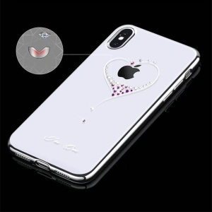 Hurtownia GSM - Etui Kingxbar Wish Swarovski Apple iPhone 11 Pro stříbrný - KGX230 - {ean13} - Hurt