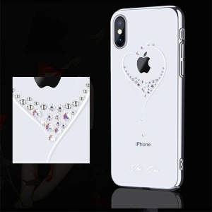 Hurtownia GSM - Etui Kingxbar Wish Swarovski Apple iPhone 11 Pro stříbrný - KGX230 - {ean13} - Hurt