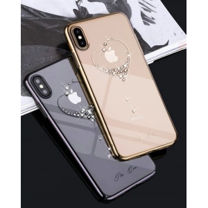 Hurtownia GSM - Etui Kingxbar Wish Swarovski Apple iPhone 11 Pro stříbrný - KGX230 - {ean13} - Hurt