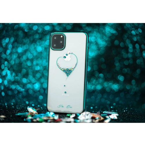 Etui Kingxbar Wish Swarovski Apple iPhone 11 Pro srebrny