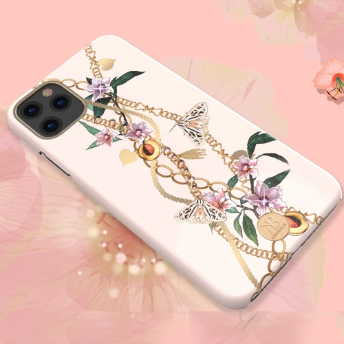 Etui Kingxbar Luxury Swarovski Apple iPhone 11 Pro Max niebieski