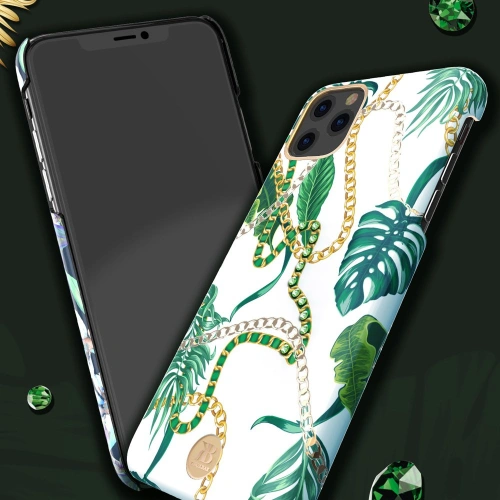 Etui Kingxbar Luxury Swarovski Apple iPhone 11 Pro Max niebieski