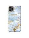 Etui Kingxbar Marble Apple iPhone 11 Pro Max alb-albastru