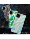 Hurtownia GSM - Etui Kingxbar Marble Apple iPhone 11 Pro Max bílo-modrý - KGX233 - {ean13} - Hurt