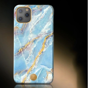 Hurtownia GSM - Case Kingxbar Marble Apple iPhone 11 Pro Max weiß-blau - KGX233 - {ean13} - Hurt