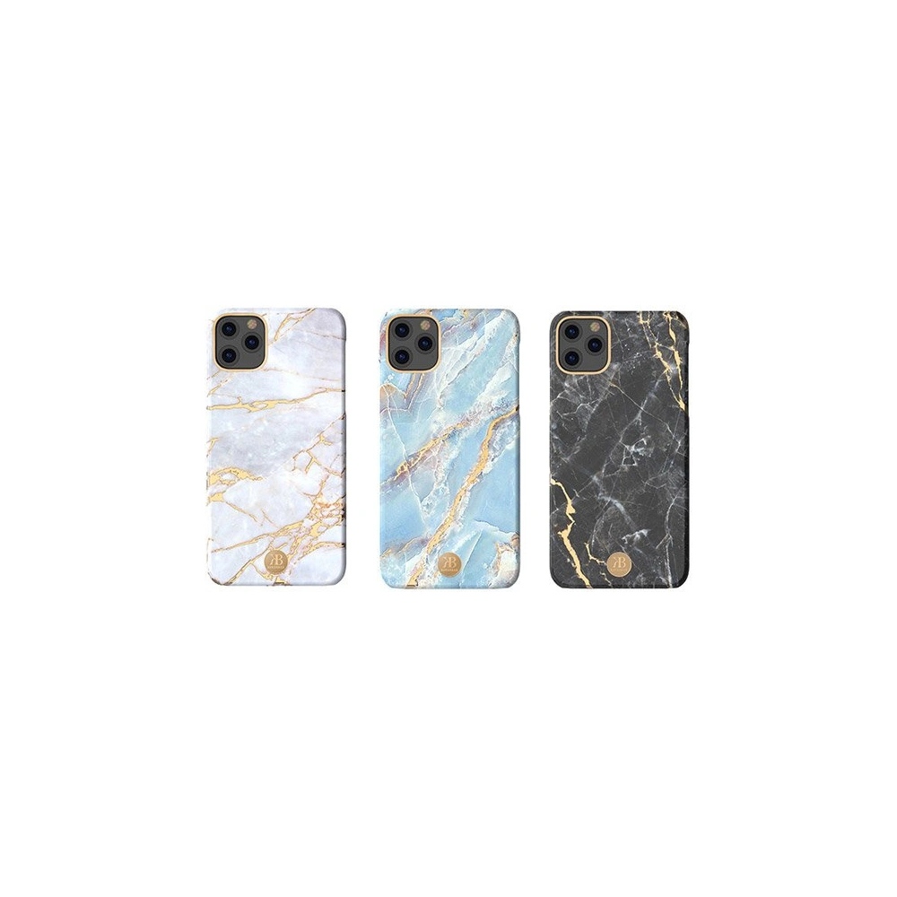 Hurtownia GSM - Etui Kingxbar Marble Apple iPhone 11 Pro Max bílo-modrý - KGX233 - {ean13} - Hurt