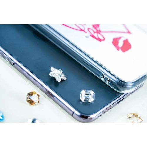 Etui Kingxbar Angel Swarovski My Angel Apple iPhone 11 Pro Max lusterko przezroczysty