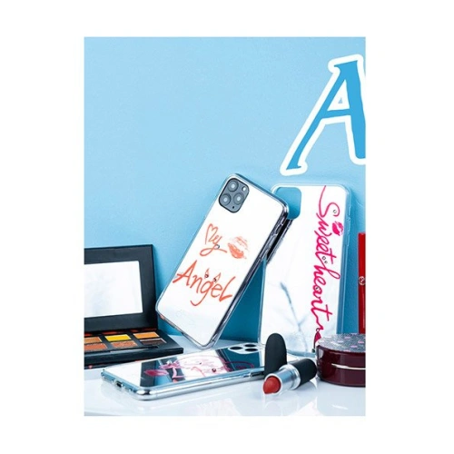 Etui Kingxbar Angel Swarovski Youre beautiful Apple iPhone 11 Pro Max lusterko przezroczysty