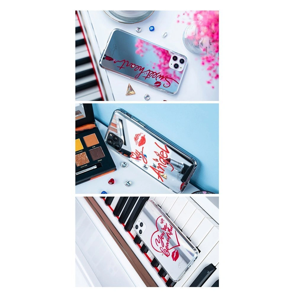 Hurtownia GSM - Etui Kingxbar Angel Swarovski Jsi krásná Apple iPhone 11 Pro Max zrcátko průhledné - KGX235 - {ean13} - Hurt
