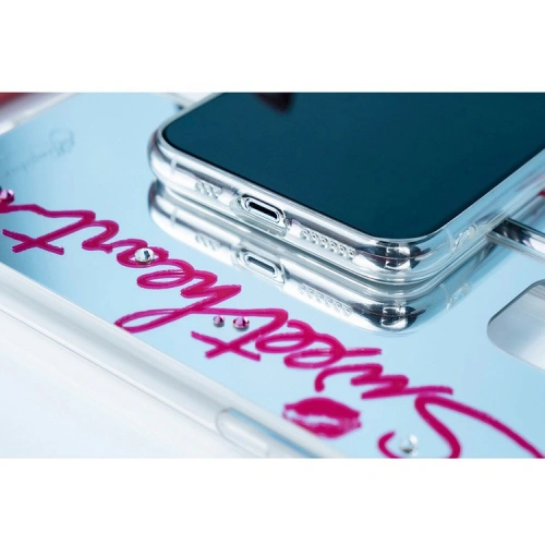Etui Kingxbar Angel Swarovski Youre beautiful Apple iPhone 11 Pro Max lusterko przezroczysty