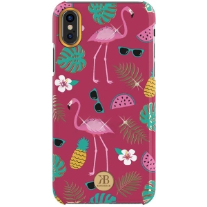Hurtownia GSM - Case Kingxbar Blossom Swarovski Apple iPhone XS Max rosa - KGX236 - {ean13} - Hurt