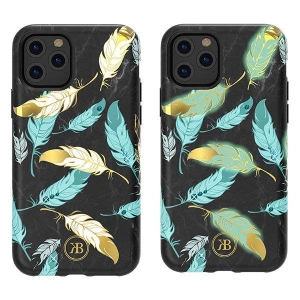 Hurtownia GSM - Etui Kingxbar Forest Swarovski Apple iPhone 11 Pro vícebarevný (Peří) - KGX238 - {ean13} - Hurt