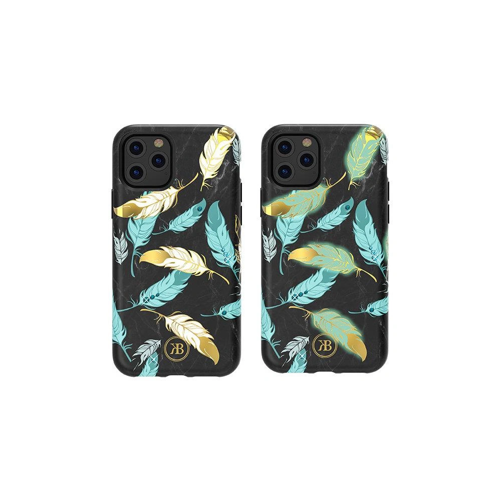 Hurtownia GSM - Etui Kingxbar Forest Swarovski Apple iPhone 11 Pro multicolor (Feather) - KGX238 - {ean13} - Hurt
