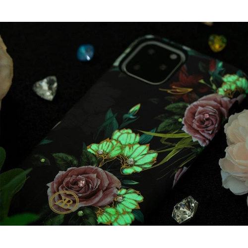 Etui Kingxbar Forest Swarovski Apple iPhone 11 Pro wielokolorowy (Feather)