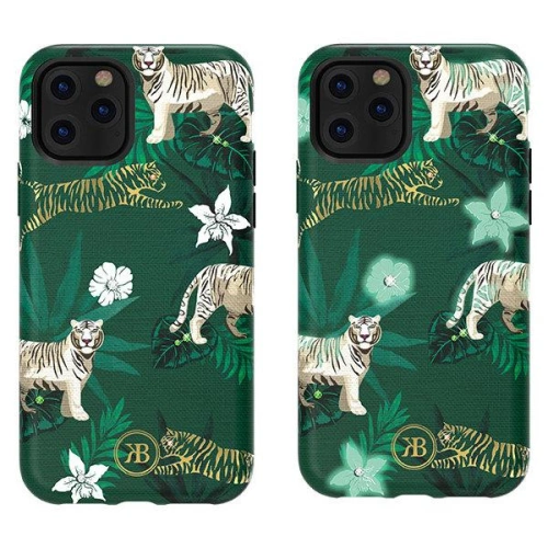 Etui Kingxbar Forest Swarovski Apple iPhone 11 Pro wielokolorowy (Tiger)