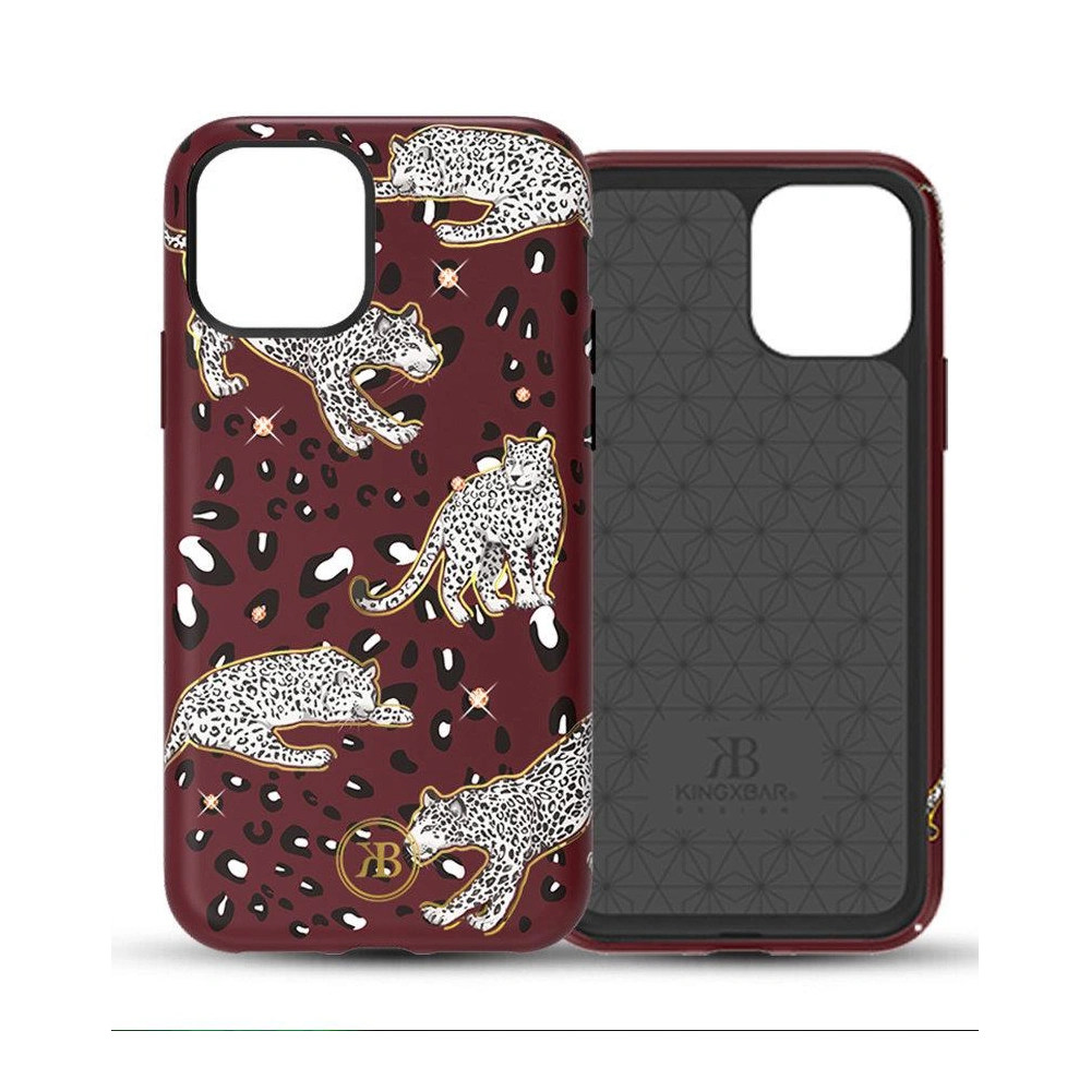 Hurtownia GSM - Etui Kingxbar Forest Swarovski Apple iPhone 11 Pro Max lila - KGX240 - {ean13} - Hurt