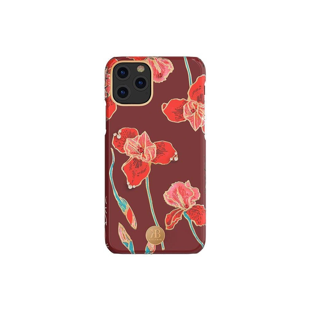 Hurtownia GSM - Etui Kingxbar Blossom Swarovski Apple iPhone 11 Pro vícebarevné (Kapok) - KGX241 - {ean13} - Hurt