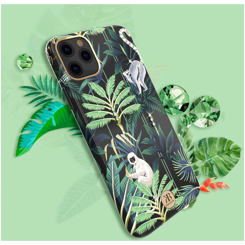 Hurtownia GSM - Etui Kingxbar Blossom Swarovski Apple iPhone 11 Pro vícebarevné (Kapok) - KGX241 - {ean13} - Hurt