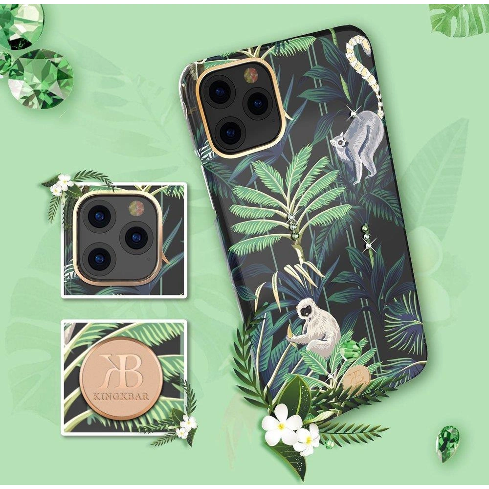 Hurtownia GSM - Etui Kingxbar Blossom Swarovski Apple iPhone 11 Pro vícebarevné (Kapok) - KGX241 - {ean13} - Hurt