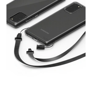 Hurtownia GSM - Etui Ringke Air Samsung Galaxy S20+ Plus Smoke Black - RGK1115SM - {ean13} - Hurt