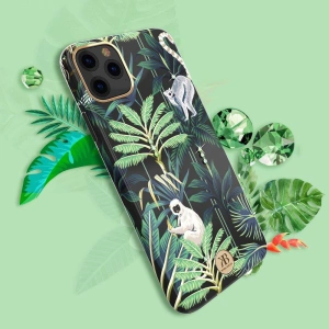 Hurtownia GSM - Etui Kingxbar Blossom Swarovski Apple iPhone 11 Pro vícebarevné (Leaf) - KGX243 - {ean13} - Hurt