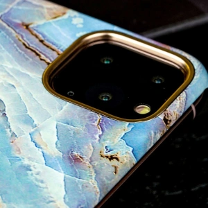 Hurtownia GSM - Etui Kingxbar Marble Apple iPhone 11 Pro zelený - KGX248 - {ean13} - Hurt