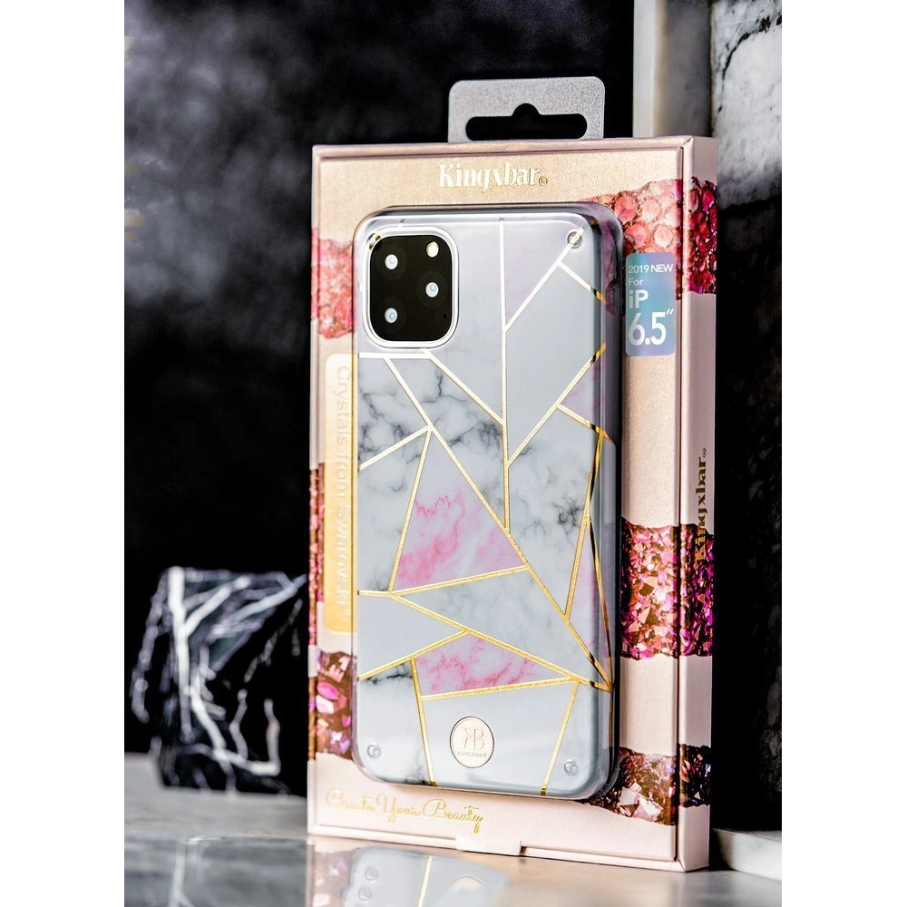 Hurtownia GSM - Etui Kingxbar Marble Apple iPhone 11 Pro zöld - KGX248 - {ean13} - Hurt