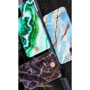Hurtownia GSM - Etui Kingxbar Marble Apple iPhone 11 Pro zelený - KGX248 - {ean13} - Hurt