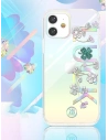 Wholesale Kingxbar Lucky Swarovski Apple iPhone 12 mini clear (Clover) - KGX249 - {ean13} - Hurt