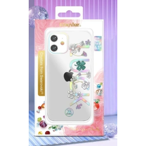 Hurtownia GSM - Case Kingxbar Lucky Swarovski Apple iPhone 12 mini transparent (Clover) - KGX249 - {ean13} - Hurt