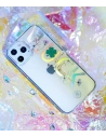 Hurtownia GSM - Etui Kingxbar Lucky Swarovski Apple iPhone 12 mini przezroczysty (Clover) - KGX249 - {ean13} - Hurt