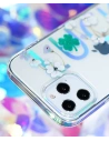 Hurtownia GSM - Etui Kingxbar Lucky Swarovski Apple iPhone 12 mini przezroczysty (Clover) - KGX249 - {ean13} - Hurt