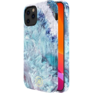 Etui Kingxbar Agate Apple iPhone 12 mini niebieski