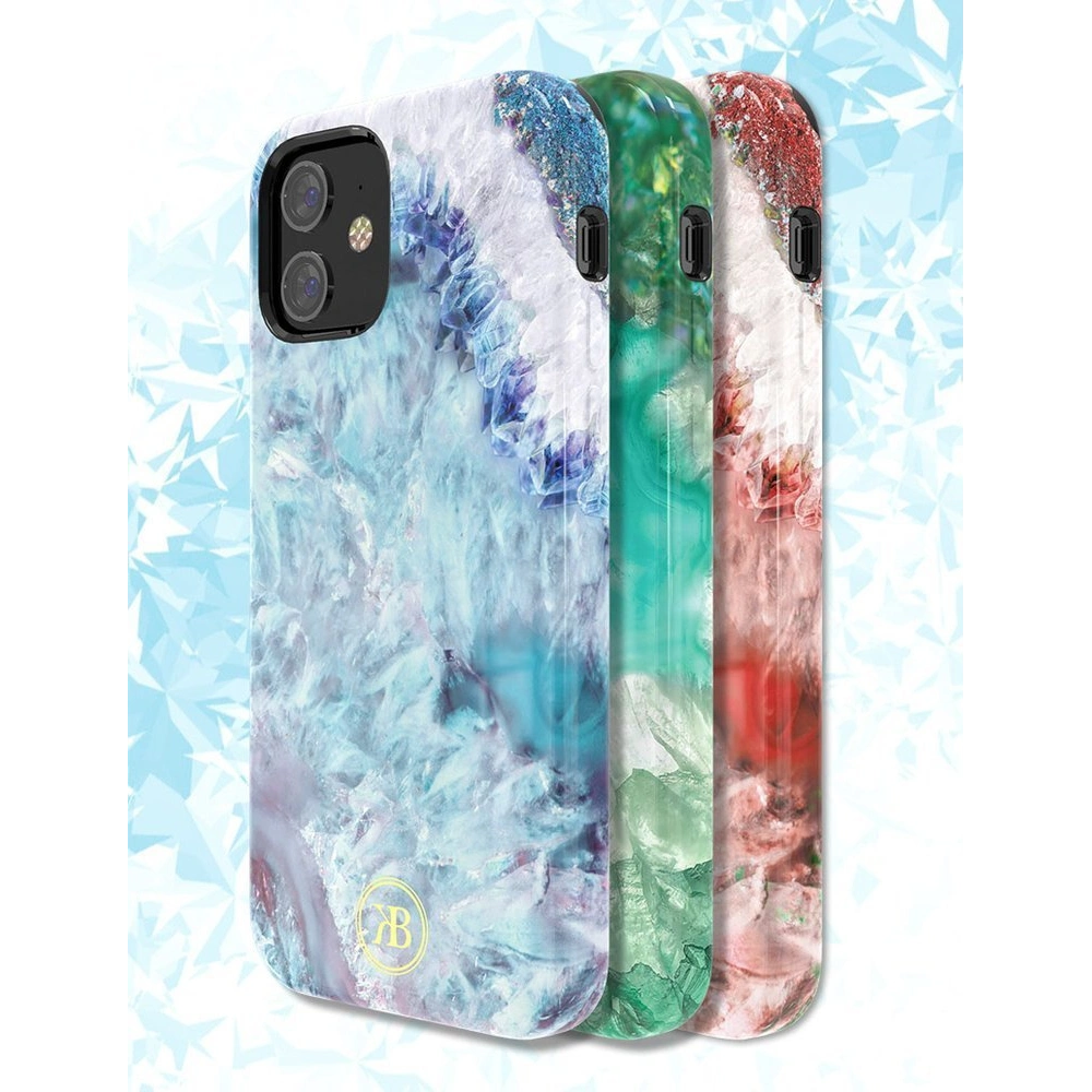 Hurtownia GSM - Etui Kingxbar Agate Apple iPhone 12/12 Pro zelená - KGX258 - {ean13} - Hurt