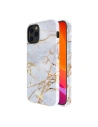 Hurtownia GSM - Etui Kingxbar Marble Apple iPhone 12 mini bílo-modrý - KGX260 - {ean13} - Hurt