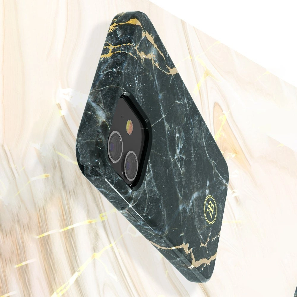 Hurtownia GSM - Case Kingxbar Marble Apple iPhone 12 mini weiß-blau - KGX260 - {ean13} - Hurt