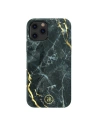 Etui Kingxbar Marble Apple iPhone 12 mini fekete