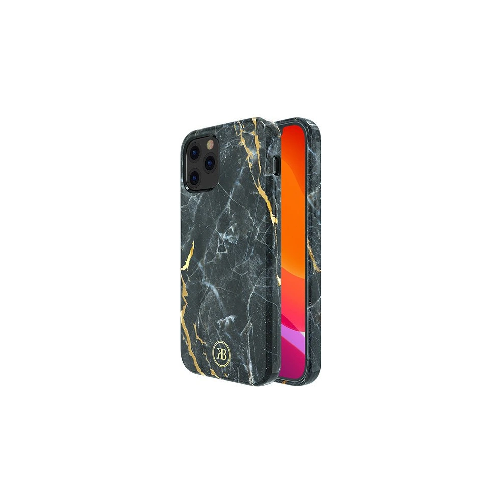 Hurtownia GSM - Case Kingxbar Marmor Apple iPhone 12 mini schwarz - KGX262 - {ean13} - Hurt